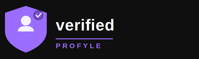 Verified Profyle